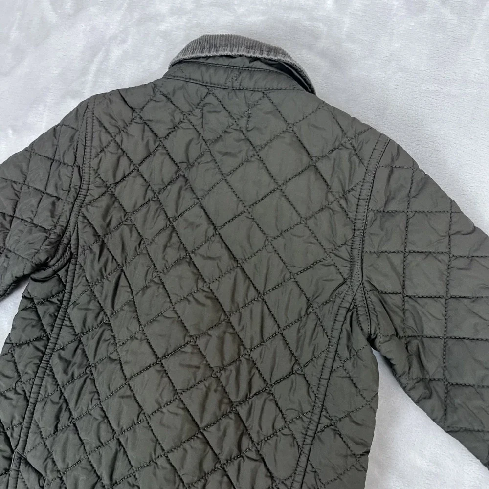 Y2K Ralph Lauren Jacket Toddler 5 Quilted Corduroy Collar Barn Equestrian Preppy